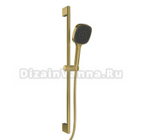 Душевой гарнитур VitrA Core Square A4591725EXP брашированное золото