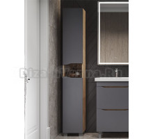 Шкаф-пенал для ванной Vigo Wave 300 дуб золотой