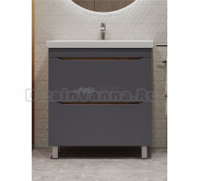 Тумба под раковину без столешницы Vigo Wave 80 дуб золотой