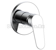 Встраиваемый смеситель для душа и ванны ESKO Kazan KZ83 С ВНУТРЕННЕЙ ЧАСТЬЮ, хром