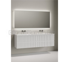 Комплект Тумба Sancos Snob R 80, bianco, 2 шт. + Раковина Ceramicanova Grace CN7023wx+ Донный Ceramicanova CN2000, 2 шт. + Смеситель Sancos Etna SC9004CH, 2 шт. + Зеркало Sancos Square 1600х800 SQ1600