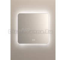 Зеркало Vincea VLM-3BE7007-2 70x70, с подсветкой и антизапотевателем