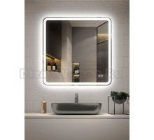 Зеркало Vincea VLM-3VC8008-2 80x80, с подсветкой и антизапотевателем