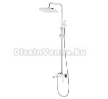 Душевая стойка AZARIO Lursy AZ-K2349 хром