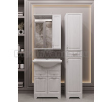 Мебель для ванной комнаты Stella Polar Кармела 65 Люкс белое серебро