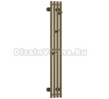 Полотенцесушитель водяной Сунержа Кантата Pro 05-0446-1215 120x20 см, состаренная бронза, I-образный