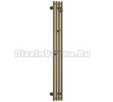 Полотенцесушитель водяной Сунержа Кантата Pro 05-0446-1515 150x20 см, состаренная бронза, I-образный