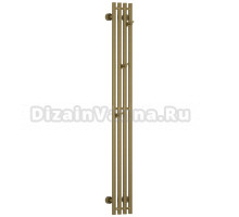 Полотенцесушитель водяной Сунержа Кантата Pro 051-0446-1515 150x20 см, состаренная латунь, I-образный