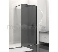 Душевая перегородка Vincea Walk-in HS VSW-1HS100GFB 100x200 см, профиль матовый черный, стекло тонированное