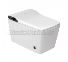 Комплект 2 в 1 Abber Rechteck AC1215S-AC0101P2 Унитаз-биде электронный, подвесной + Монтажная рама