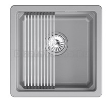 Мойка кухонная Granula Kitchen Space 4501iU алюминиум