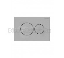 Кнопка смыва для унитаза Cezares Pneumatic PN1-BTN-IN пластик, цвет сатин