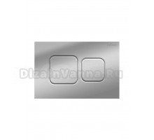 Кнопка смыва для унитаза Cezares Pneumatic PN2-BTN-01 пластик, цвет глянцевый хром