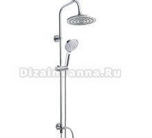 Душевая стойка Olive'S KDC04 глянцевая хром