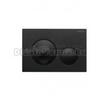 Кнопка смыва для унитаза Cezares Relax RELAX-BTN-NOP пластик, цвет матовый черный