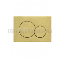 Кнопка смыва для унитаза Cezares Stylus STYLUS-BTN-BORO пластик, цвет брашированное золото