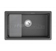Мойка кухонная Granula Kitchen Space 7303iU черная
