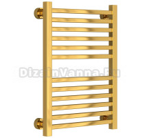 Полотенцесушитель водяной Сунержа Модус Pro 03-0450-6040 60x45 см, глянцевое золото, лесенка
