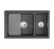 Мойка кухонная Granula Kitchen Space 7304iU черная