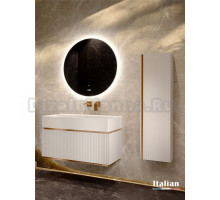 Мебель для ванной комнаты Jorno Filoro 90 подвесная, белая