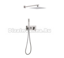 Душевой комплект Abber Daheim AF8218SP С ВНУТРЕННЕЙ ЧАСТЬЮ, сатин