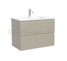 Тумба для ванной подвесная Snob R 690х390х500, Beige Soft, SNR70/39CE