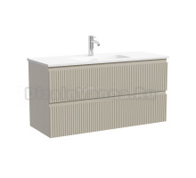 Тумба для ванной подвесная Snob R 890х390х500, Beige Soft, SNR90/39CE