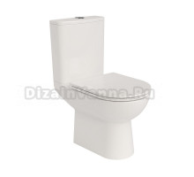 Унитаз-компакт напольный Jacob Delafon Stil E38566-00 безободковый, белый