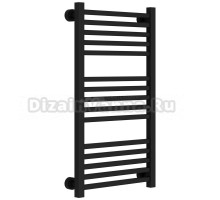 Полотенцесушитель водяной Сунержа Модус Pro 31-0450-8040 80x45 см, матовый черный, лесенка