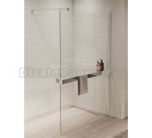 Душевая перегородка Vincea Walk-in HR VSW-1HR120CL 120 см, профиль глянцевый хром, стекло прозрачное