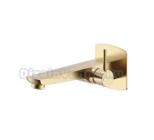Смеситель для раковины Wonzon & Woghand WW-88869031-1-BG С ВНУТРЕННЕЙ ЧАСТЬЮ, брашированное золото