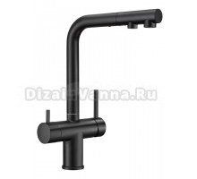 Смеситель для кухни Milacio Almonte-S MCU.562.TB total black