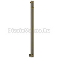 Полотенцесушитель водяной Сунержа Нюанс Pro 05-0412-1250 120x10 см, состаренная бронза, I-образный
