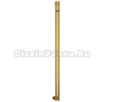 Полотенцесушитель водяной Сунержа Нюанс Pro 03-0412-1550 150x10 см, глянцевое золото, I-образный