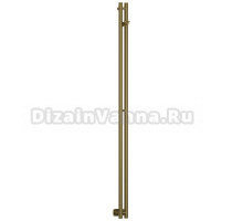 Полотенцесушитель водяной Сунержа Нюанс Pro 05-0412-1550 150x10 см, состаренная бронза, I-образный