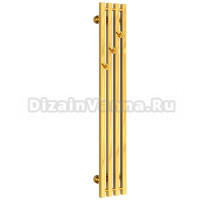 Полотенцесушитель водяной Сунержа Сатерленд Pro 03-0457-1215 120x20 см, глянцевое золото, I-образный