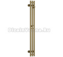 Полотенцесушитель водяной Сунержа Терция Pro 051-0444-1210 120x15 см, состаренная латунь, I-образный