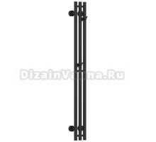 Полотенцесушитель водяной Сунержа Терция Pro 15-0444-1210 120x15 см, темный титан муар, I-образный