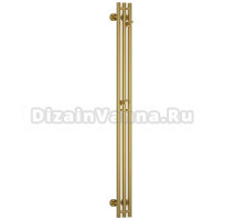 Полотенцесушитель водяной Сунержа Терция Pro 03-0444-1510 150x15 см, глянцевое золото, I-образный