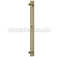 Полотенцесушитель водяной Сунержа Терция Pro 051-0444-1510 150x15 см, состаренная латунь, I-образный