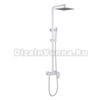 Душевая стойка Abber Daheim AF8220WL матовая белая