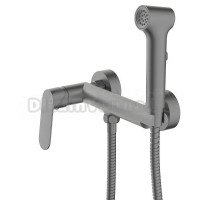 Гигиенический душ AZARIO Alanti AZ-K2532GR со смесителем, серый графит