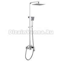 Душевая стойка Abber Wasserfall AF8616L хром