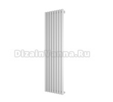 Радиатор стальной трубчатый Faberg Steelion 1.50 вертикальный, 8 секций, дизайнерский, универсальное подключение, белый RAL 9016