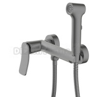 Гигиенический душ AZARIO Escaro AZ-K2574GR со смесителем, серый графит