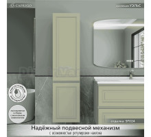Шкаф-пенал для ванной Caprigo Wales 40 L фисташка