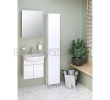 Мебель для ванной комнаты Runo Лада 50 подвесная, белая
