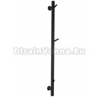 Полотенцесушитель электрический Boheme Oak 724-50-B 150x5 см, black, I-образный, из стали