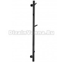 Полотенцесушитель электрический Boheme Oak 724-50-SGM 150x5 см, shine gun metal, I-образный, из стали