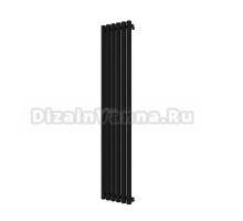 Радиатор стальной трубчатый Faberg Steelion 1.50 вертикальный, 6 секций, дизайнерский, боковое проходное подключение, RAL 9005